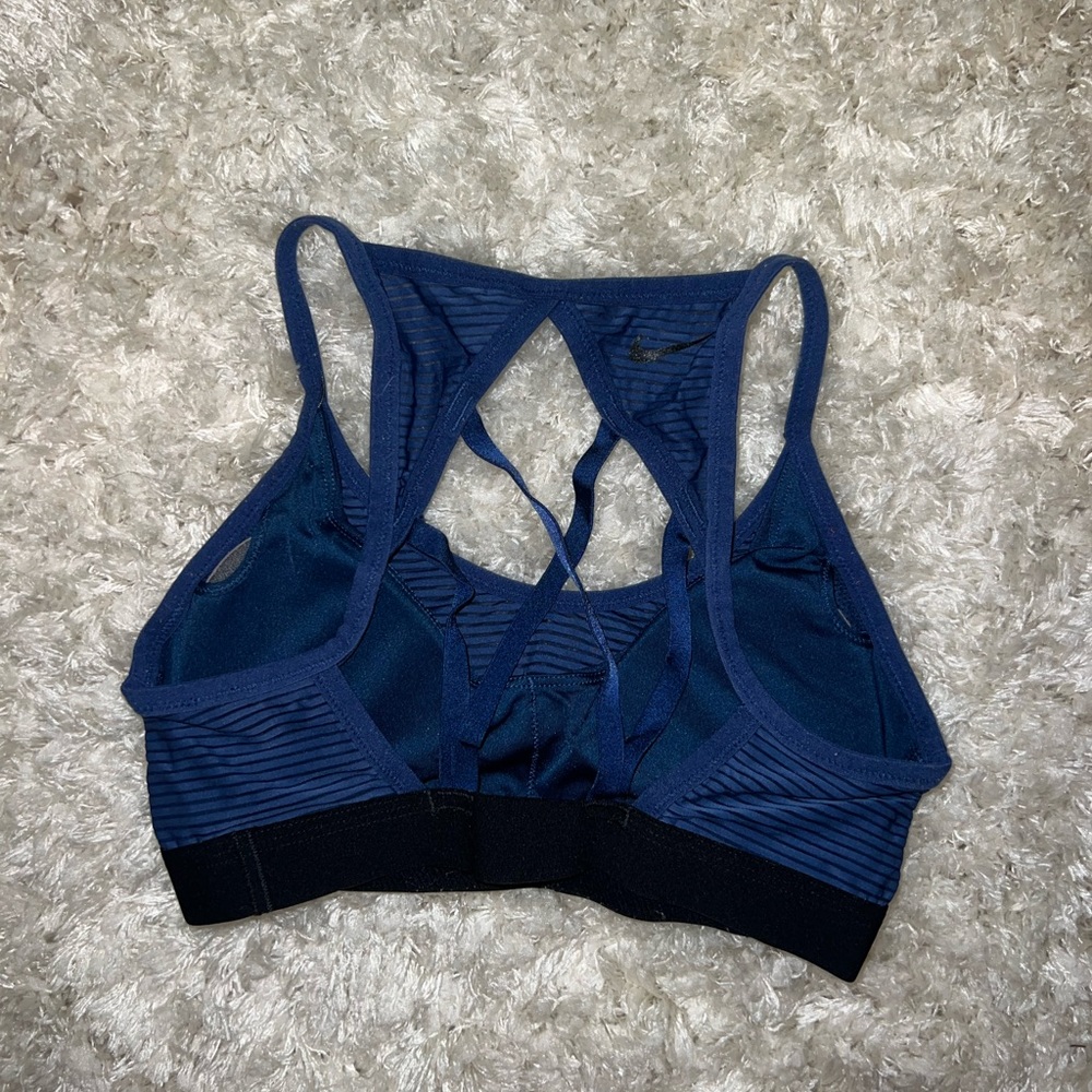Nike sports bra with cross cross back